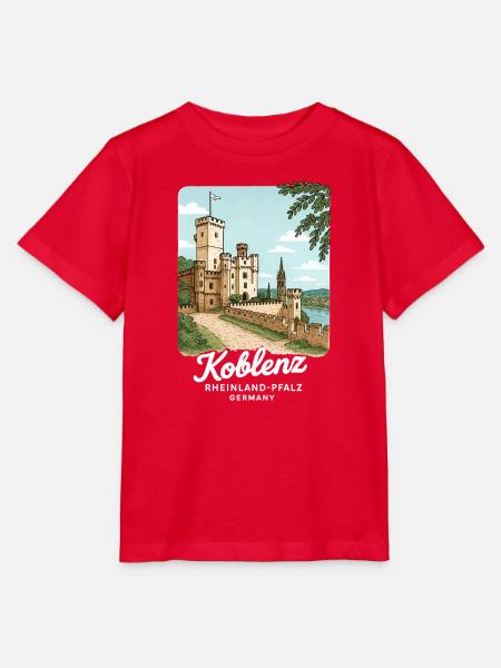 Koblenz - Stanley/Stella Kinder T-Shirt MINI CREATOR  - Rot