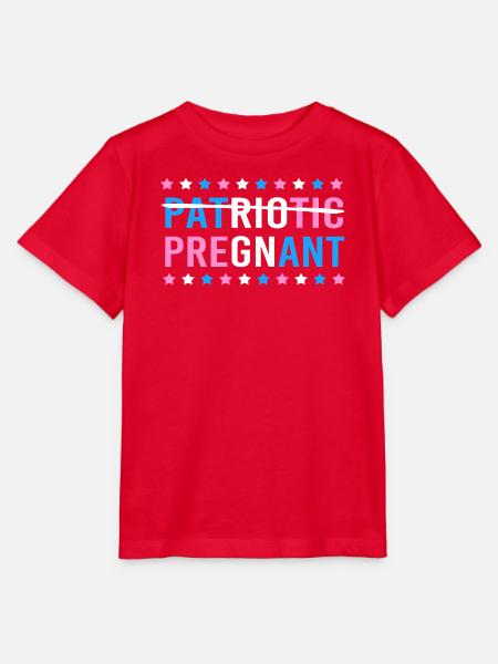 Gender Reveal 4. Juli - Stanley/Stella Kinder T-Shirt MINI CREATOR  - Rot