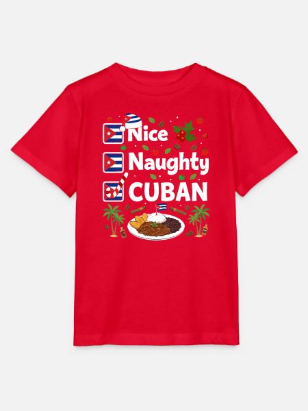 Nice Naughty Cuban - Stanley/Stella Kinder T-Shirt MINI CREATOR - Rot