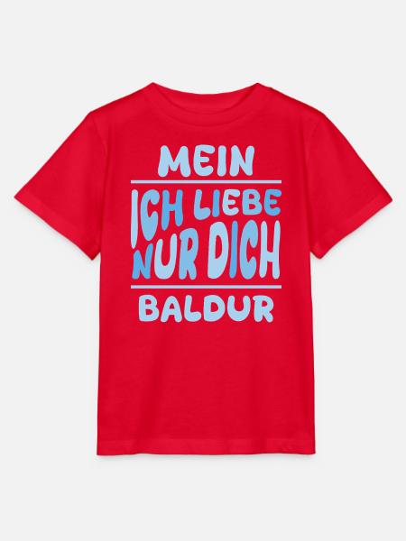 Mann Baldur - Stanley/Stella Kinder T-Shirt MINI CREATOR - Rot