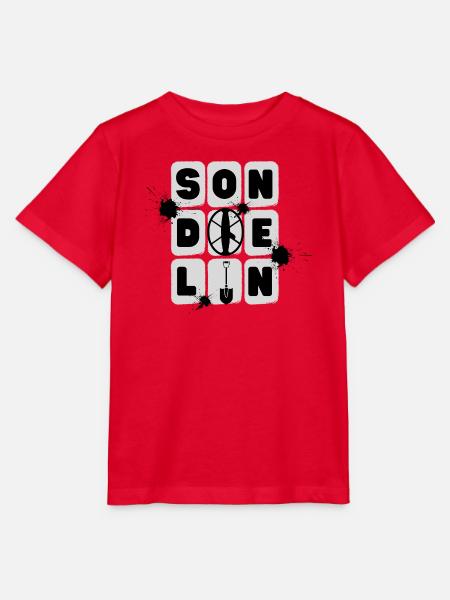 Sondeln Schatzsuche - Stanley/Stella Kinder T-Shirt MINI CREATOR  - Rot