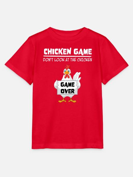 Huhn Game Over – Nicht Hinsehen - Stanley/Stella Kinder T-Shirt MINI CREATOR  - Rot