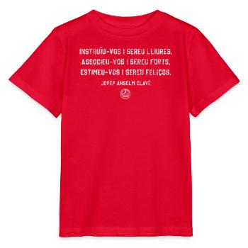Nagel - Stanley/Stella Kinder T-Shirt MINI CREATOR  - Rot - Vorne - Jaiden (125cm)