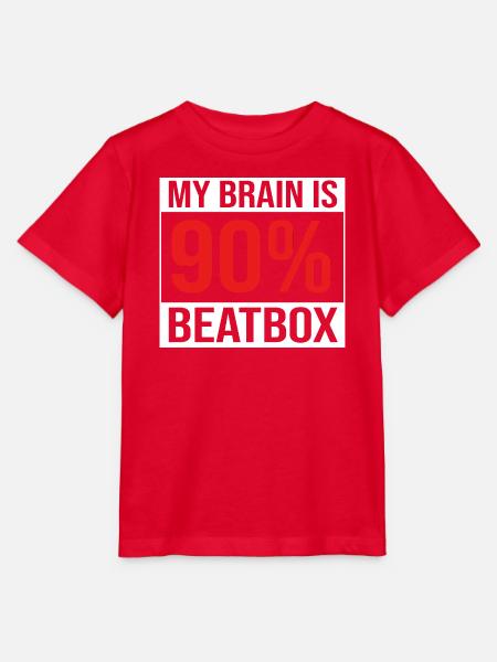 Beatbox - Stanley/Stella Kinder T-Shirt MINI CREATOR - Rot