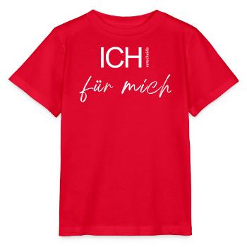 Je décide par moi-même. - T-shirt bio MINI CREATOR Stanley/Stella Enfant - rouge - Devant - Jaiden (125cm)