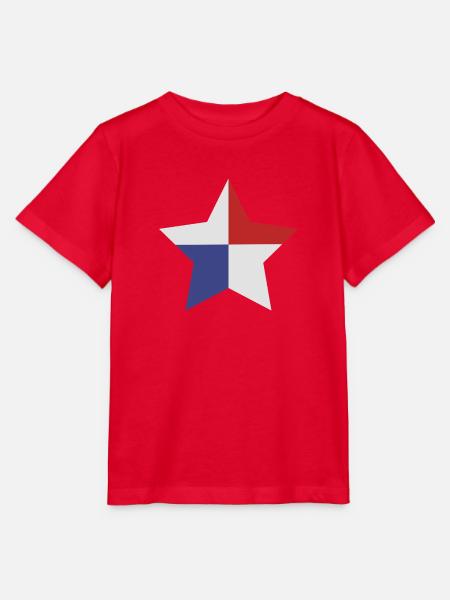 Panama-Sternenflagge - Stanley/Stella Kinder T-Shirt MINI CREATOR - Rot