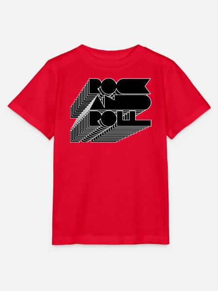 Rock-Roll-Linien - Stanley/Stella Kinder T-Shirt MINI CREATOR - Rot
