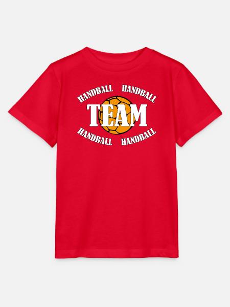 HANDBALL TEAM - Stanley/Stella Kinder T-Shirt MINI CREATOR  - Rot