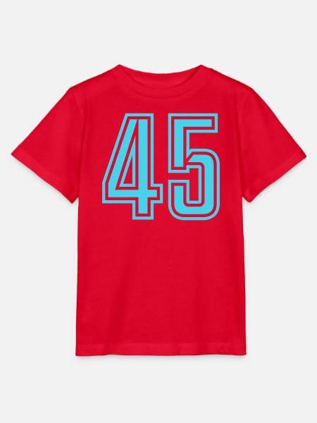 45 - Stanley/Stella Kinder T-Shirt MINI CREATOR  - Rot