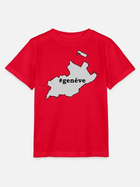 GE Genève / Genf - Stanley/Stella Kinder T-Shirt MINI CREATOR - Rot