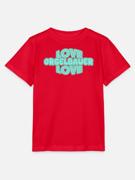 Orgelbauer als Berufung - Stanley/Stella Kinder T-Shirt MINI CREATOR - Rot