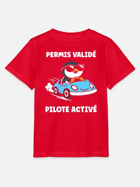Führerschein-Humor - Stanley/Stella Kinder T-Shirt MINI CREATOR - Rot