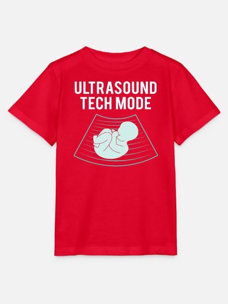 Ultraschalltechniker Ultraschall Techniker - Stanley/Stella Kinder T-Shirt MINI CREATOR - Rot