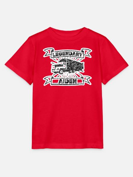 Brummi Aiden - Stanley/Stella Kinder T-Shirt MINI CREATOR  - Rot