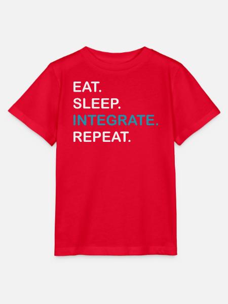 Integrate Repeat HPLC Performance Chromatography - Stanley/Stella Kinder T-Shirt MINI CREATOR - Rot
