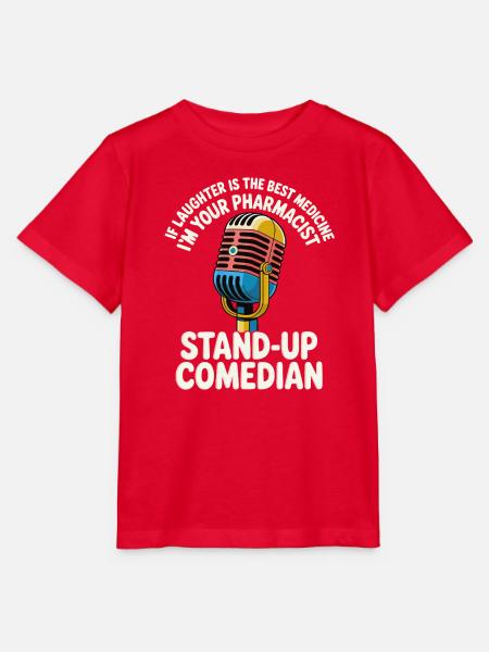 Stand-up-Comedian - Stanley/Stella Kinder T-Shirt MINI CREATOR - Rot