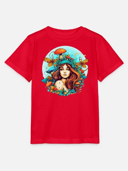 Pilz - Stanley/Stella Kinder T-Shirt MINI CREATOR  - Rot