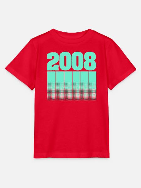 2008 - Stanley/Stella Kinder T-Shirt MINI CREATOR  - Rot