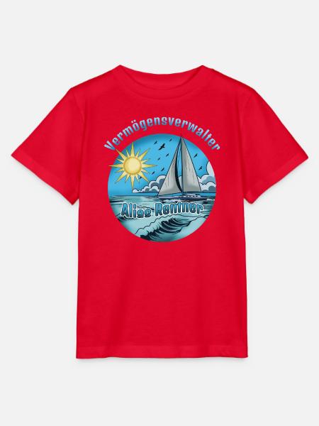 Vermögensverwalter Alias Rentner - Stanley/Stella Kinder T-Shirt MINI CREATOR  - Rot
