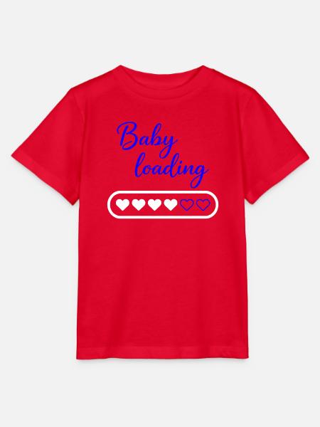 Baby loading - Stanley/Stella Kinder T-Shirt MINI CREATOR  - Rot