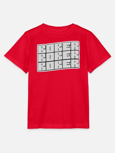 Bober - Stanley/Stella Kinder T-Shirt MINI CREATOR  - Rot