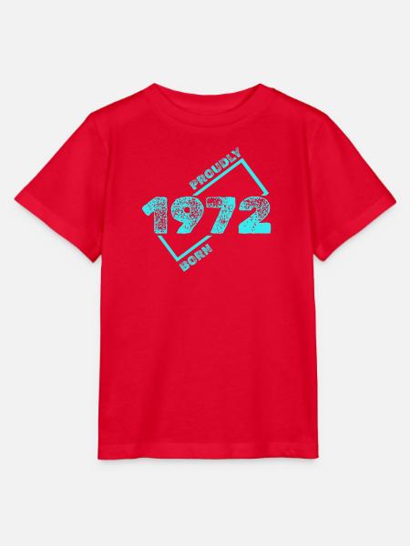 Geschenkidee 1972 - Stanley/Stella Kinder T-Shirt MINI CREATOR - Rot