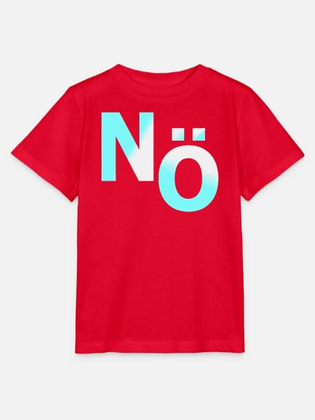 Nö Nein Dagegen Demo - Stanley/Stella Kinder T-Shirt MINI CREATOR - Rot