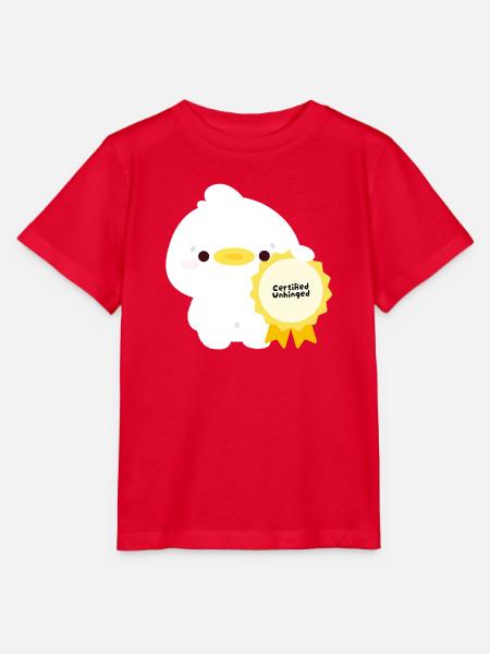 Zertifizierte unberechenbare Ente - Stanley/Stella Kinder T-Shirt MINI CREATOR - Rot