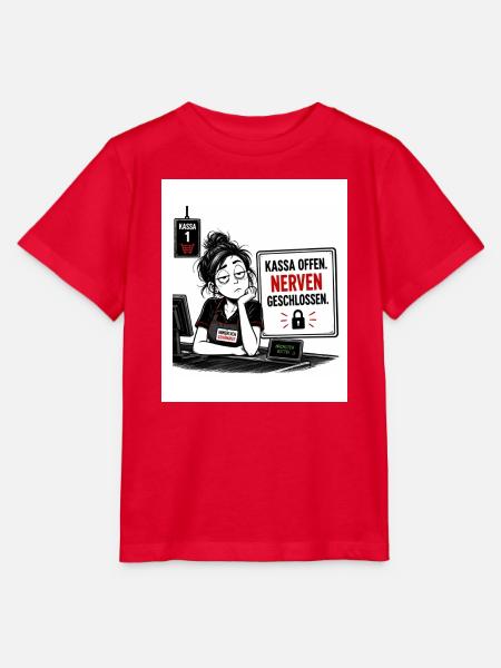 Innerlich gekündigt  - Stanley/Stella Kinder T-Shirt MINI CREATOR  - Rot