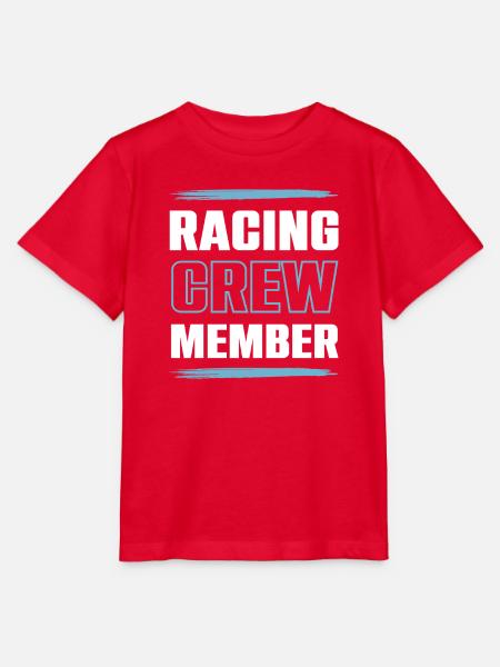 Racing Crew - Stanley/Stella Kinder T-Shirt MINI CREATOR - Rot