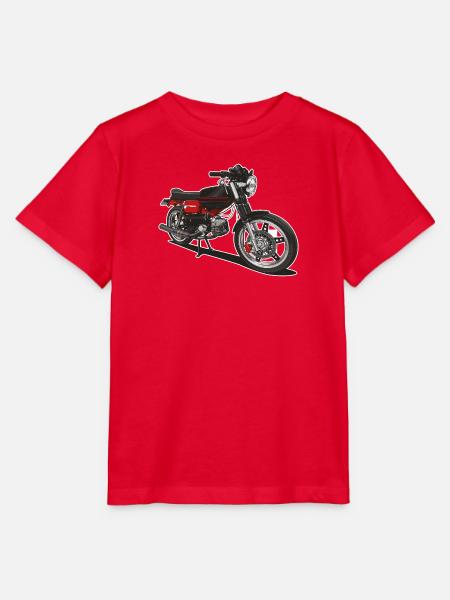 Illustration // Moped - Stanley/Stella Kinder T-Shirt MINI CREATOR - Rot