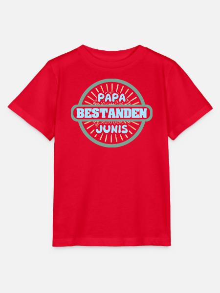 Junis - Stanley/Stella Kinder T-Shirt MINI CREATOR  - Rot