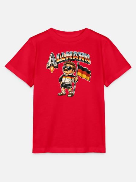 Allmann Manni - Stanley/Stella Kinder T-Shirt MINI CREATOR - Rot