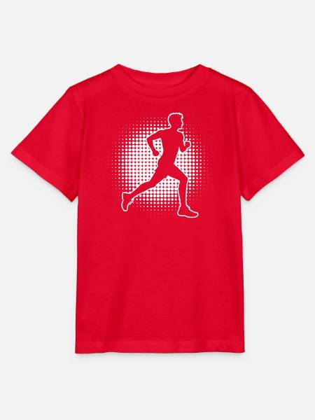 Geschenkidee für einen Running mit Running - Stanley/Stella Kinder T-Shirt MINI CREATOR  - Rot