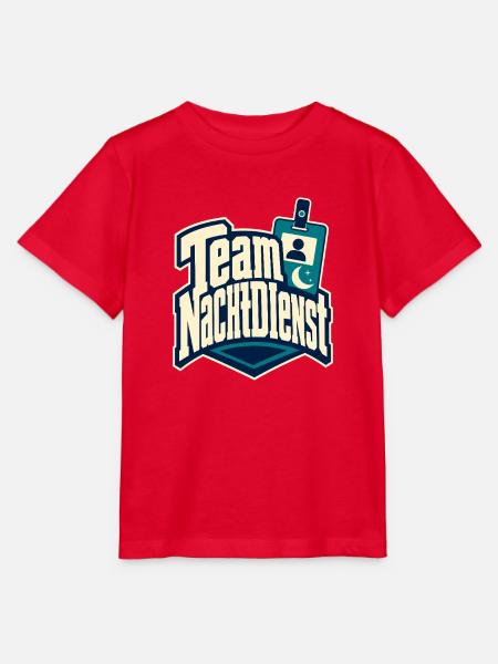 Team Nachtdienst Nachtdienst Nachtschicht-Humor - Stanley/Stella Kinder T-Shirt MINI CREATOR  - Rot