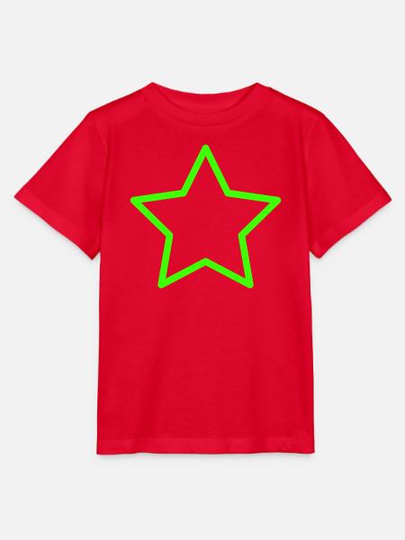 Stern - Stanley/Stella Kinder T-Shirt MINI CREATOR - Rot