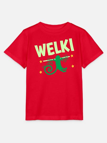 Welki der Affe - Stanley/Stella Kinder T-Shirt MINI CREATOR - Rot