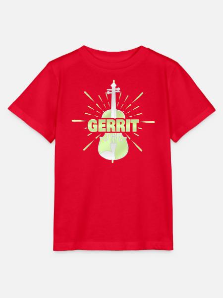 Orchester G - Stanley/Stella Kinder T-Shirt MINI CREATOR  - Rot