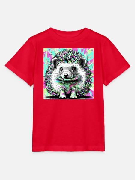 Igel - Stanley/Stella Kinder T-Shirt MINI CREATOR - Rot