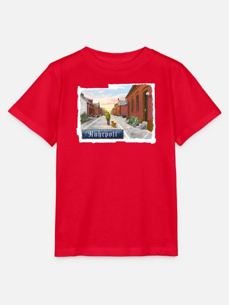 Zechensiedlung im Ruhrpott - Stanley/Stella Kinder T-Shirt MINI CREATOR - Rot