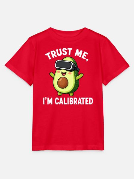 Avocado Gemüse Comic Gamer Spruch - Stanley/Stella Kinder T-Shirt MINI CREATOR  - Rot