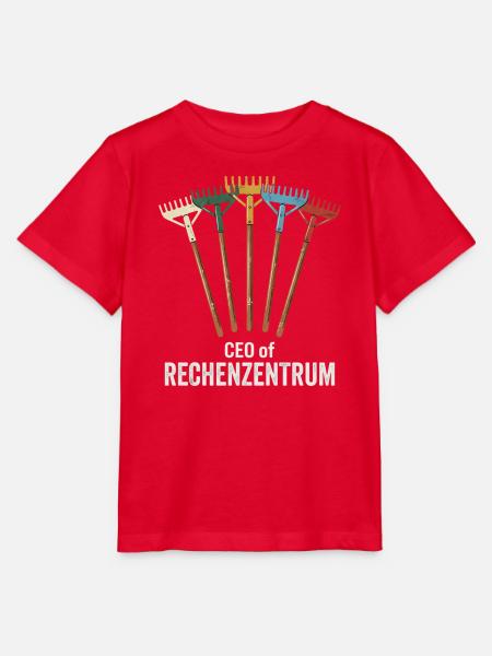 Rechenzentrum Gartenarbeit Landschftsgärtner - Stanley/Stella Kinder T-Shirt MINI CREATOR - Rot