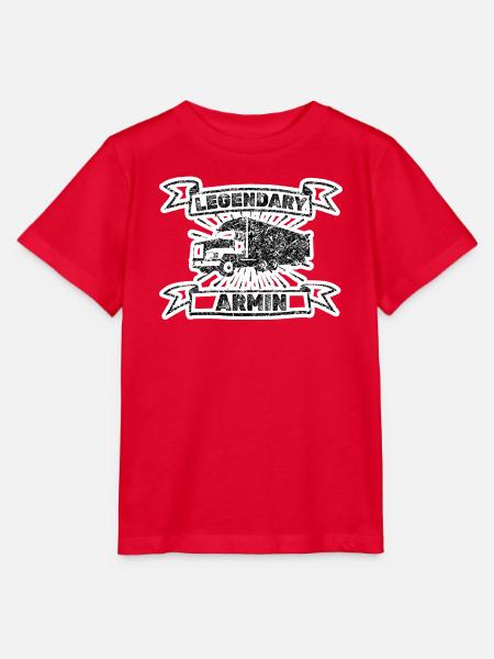 Armin als Brummi - Stanley/Stella Kinder T-Shirt MINI CREATOR  - Rot