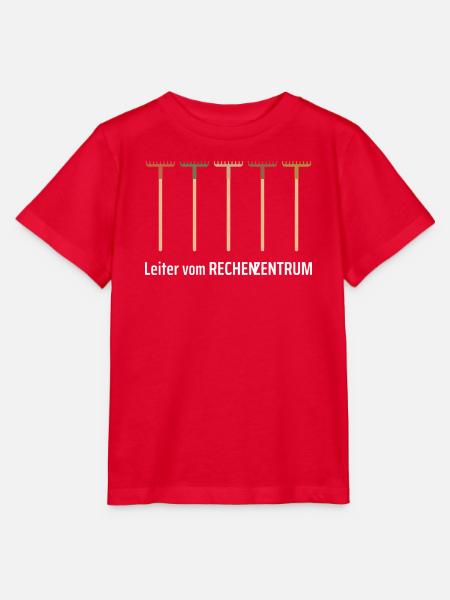 Leiter Vom Rechenzentrum Gartenarbeit Gärtner - Stanley/Stella Kinder T-Shirt MINI CREATOR - Rot