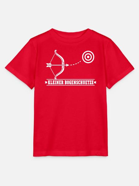 Kleiner Bogenschütze – Bogenschießen Pfeil Bogen - Stanley/Stella Kinder T-Shirt MINI CREATOR  - Rot