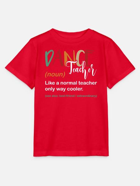 Tanzlehrer - Stanley/Stella Kinder T-Shirt MINI CREATOR  - Rot