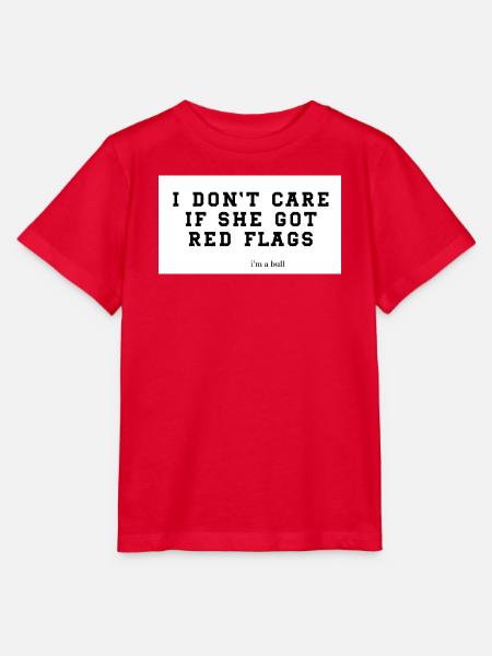 red flag - Stanley/Stella Kinder T-Shirt MINI CREATOR - Rot