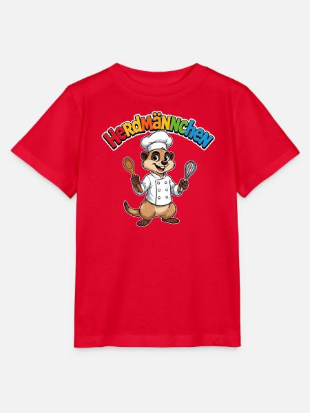 Koch Erdmännchen - Stanley/Stella Kinder T-Shirt MINI CREATOR  - Rot