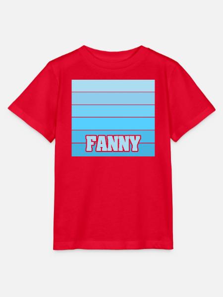 Maedchenname Fanny - Stanley/Stella Kinder T-Shirt MINI CREATOR - Rot