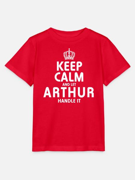 ARTHUR: Regeln Sie es - Stanley/Stella Kinder T-Shirt MINI CREATOR  - Rot